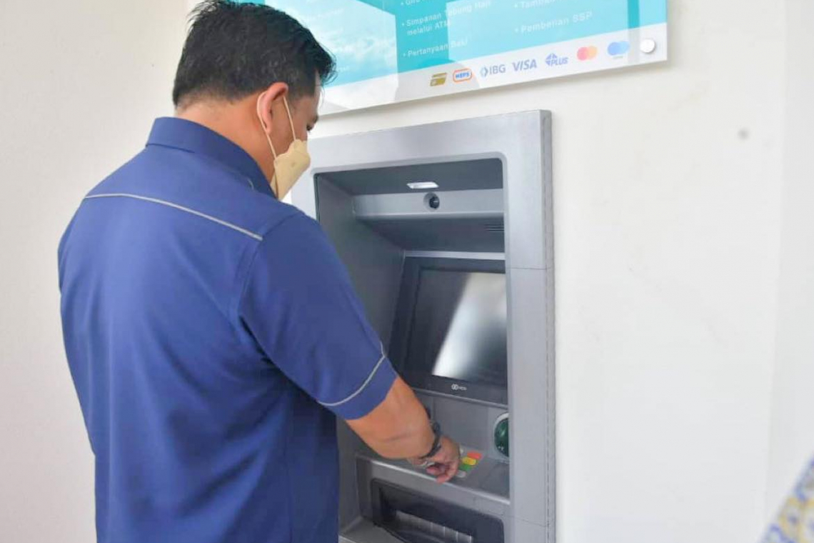 Majlis Perasmian Penggunaan Mesin ATM Di Sungai Lembing, Pahang